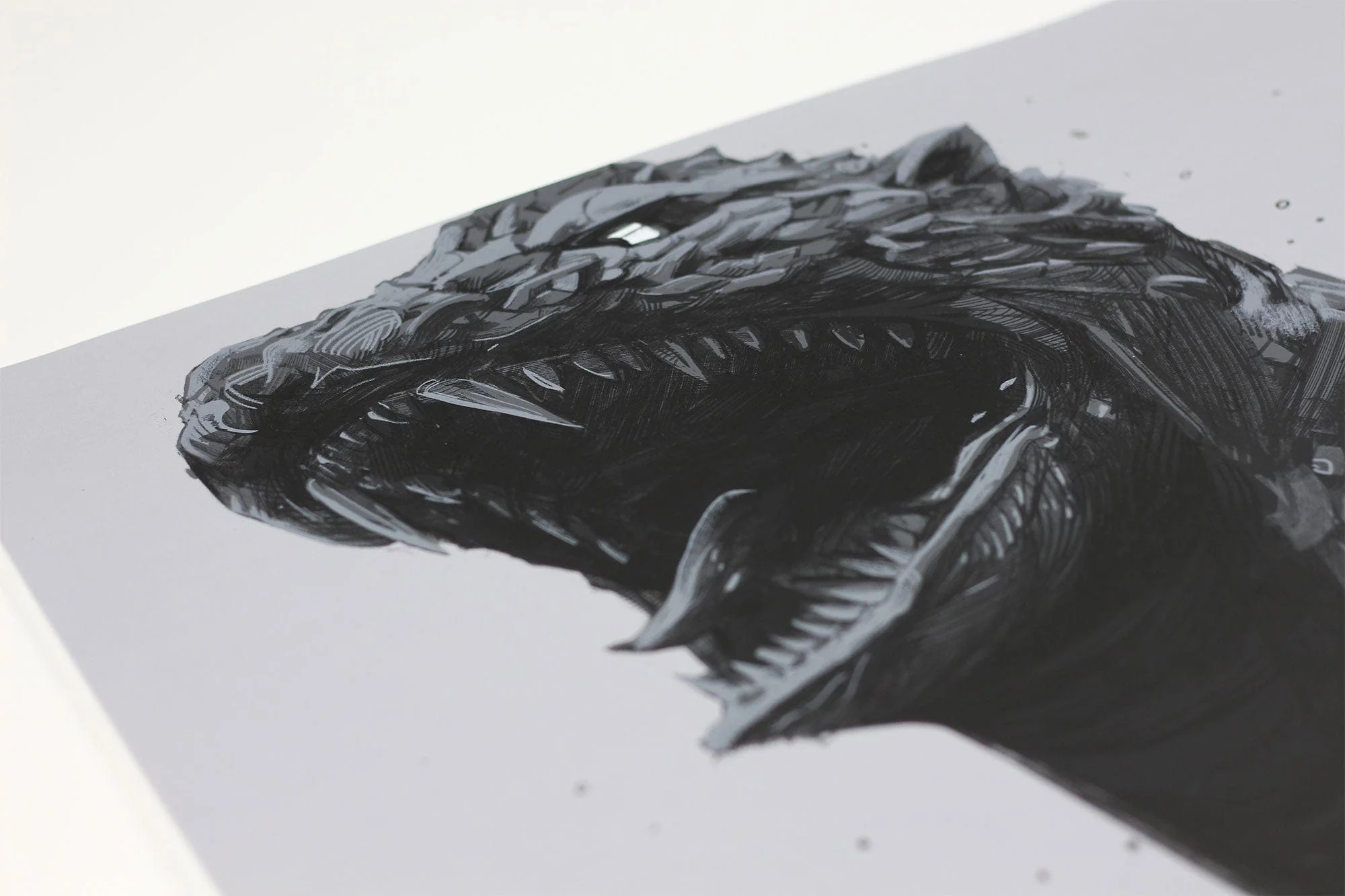 3820-godzilla-screenprinted-poster-5.webp Godzilla Screenprinted Poster