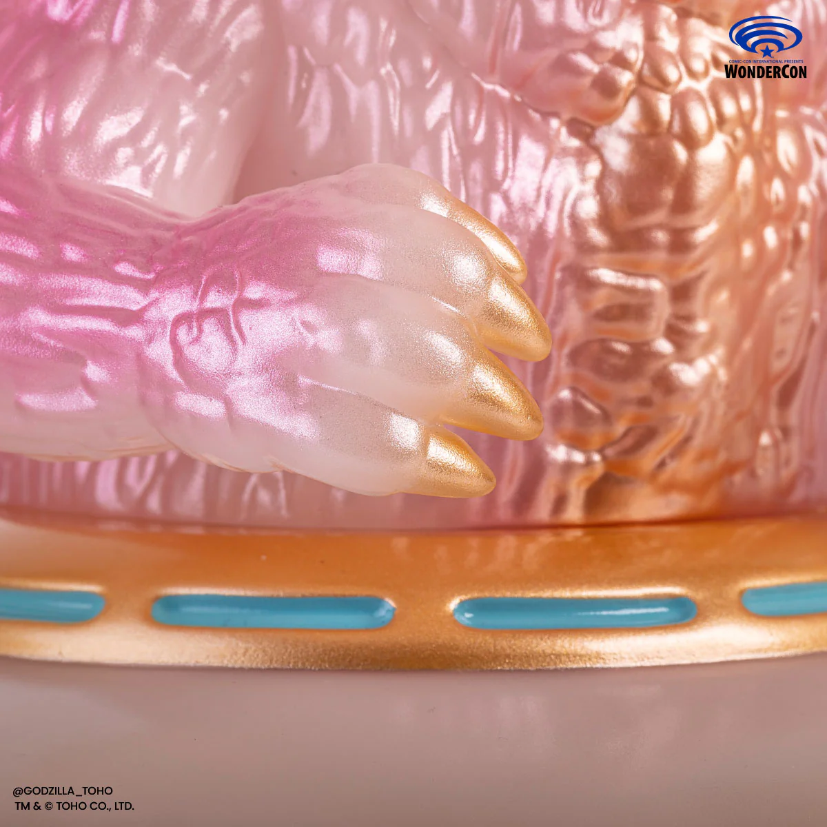 Godzilla UFO - Vinyl Designer Figure by Octeel - Cherry Blossom Variant