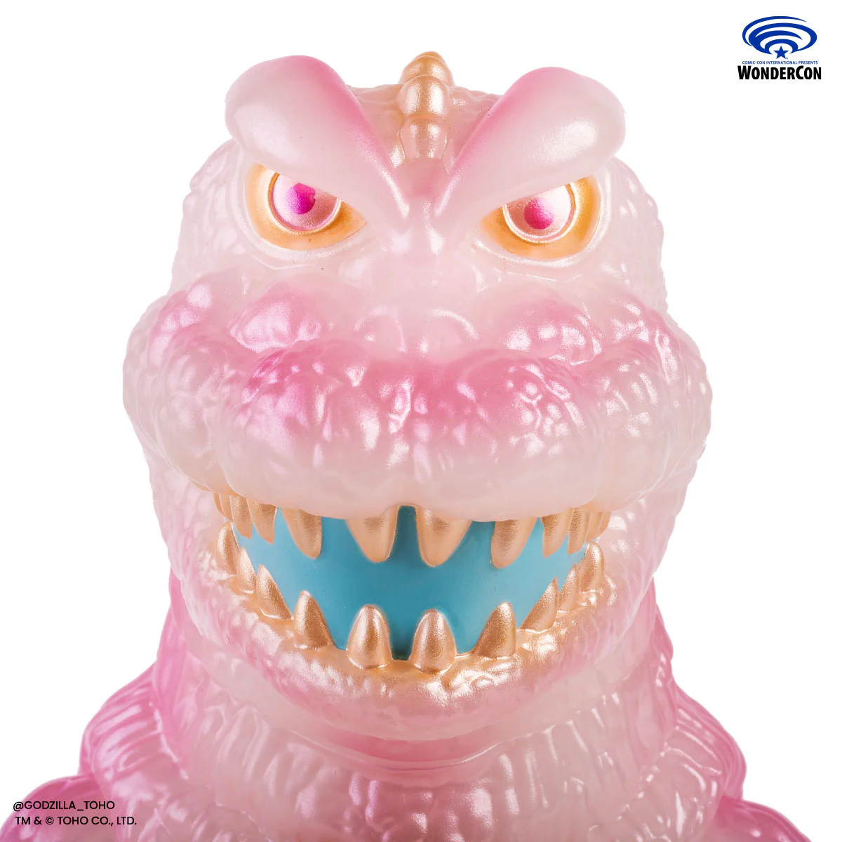 Godzilla UFO - Vinyl Designer Figure by Octeel - Cherry Blossom Variant