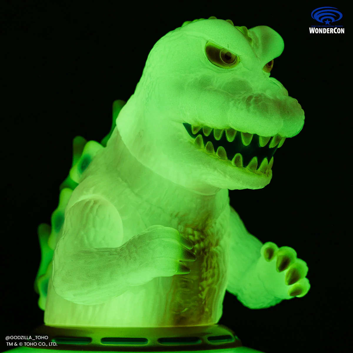 Godzilla UFO - Vinyl Designer Figure by Octeel - Cherry Blossom Variant