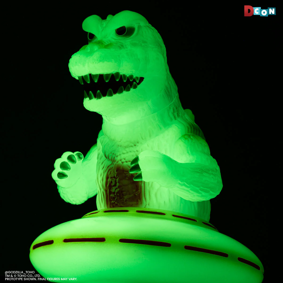 3831-godzilla-ufo-vinyl-designer-figure-by-octeel-glow-in-the-dark-green-variant-8.webp Godzilla UFO - Vinyl Designer Figure by Octeel - Glow-in-the-Dark Green Variant