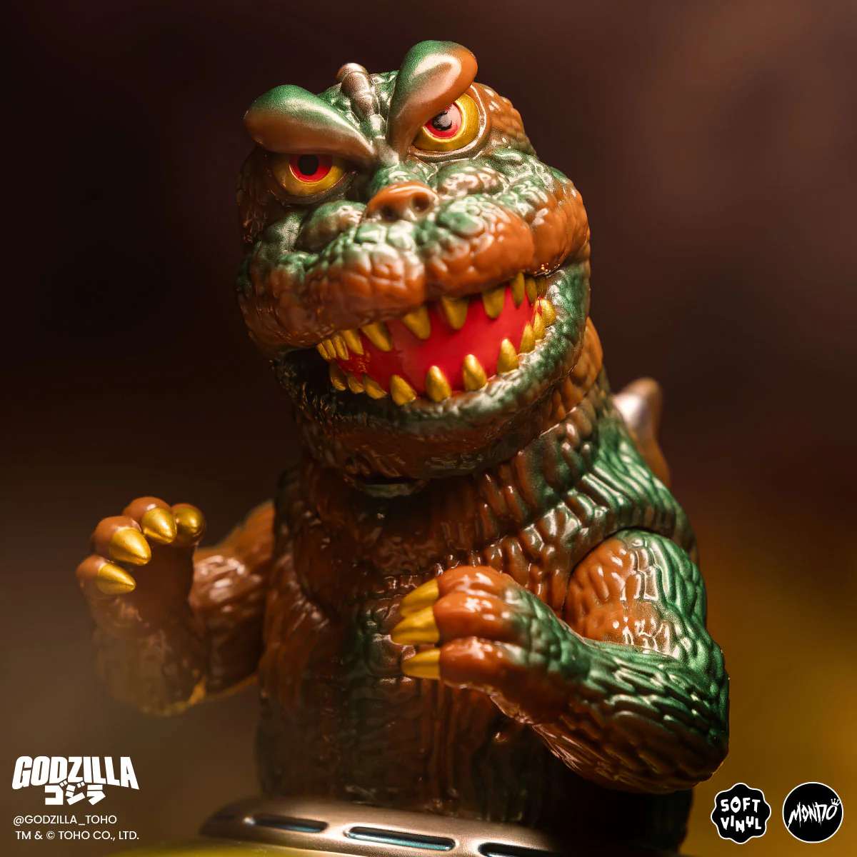 Godzilla UFO - Vinyl Designer Figure by Octeel - Invasion of the Astro-Monster Variant