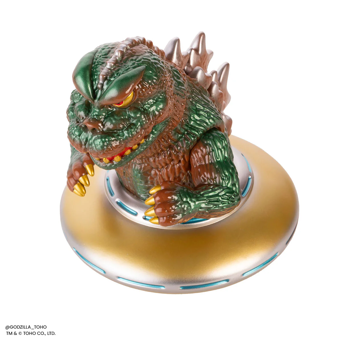 Godzilla UFO - Vinyl Designer Figure by Octeel - Invasion of the Astro-Monster Variant