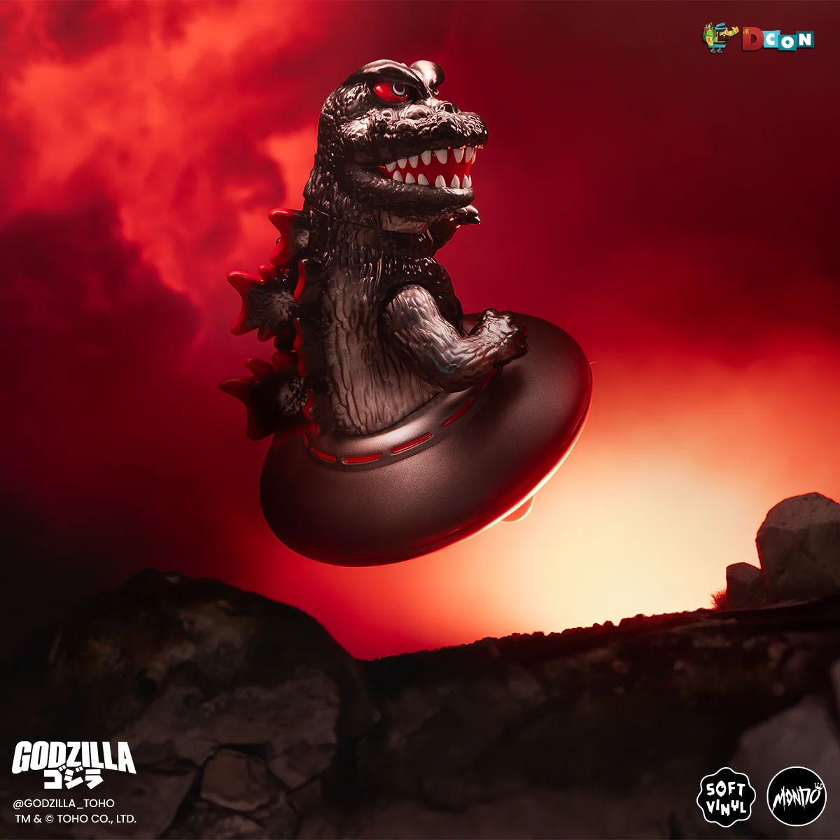3833-godzilla-ufo-vinyl-designer-figure-by-octeel-xillean-black-variant-11.webp Godzilla UFO - Vinyl Designer Figure by Octeel - Xillean Black Variant