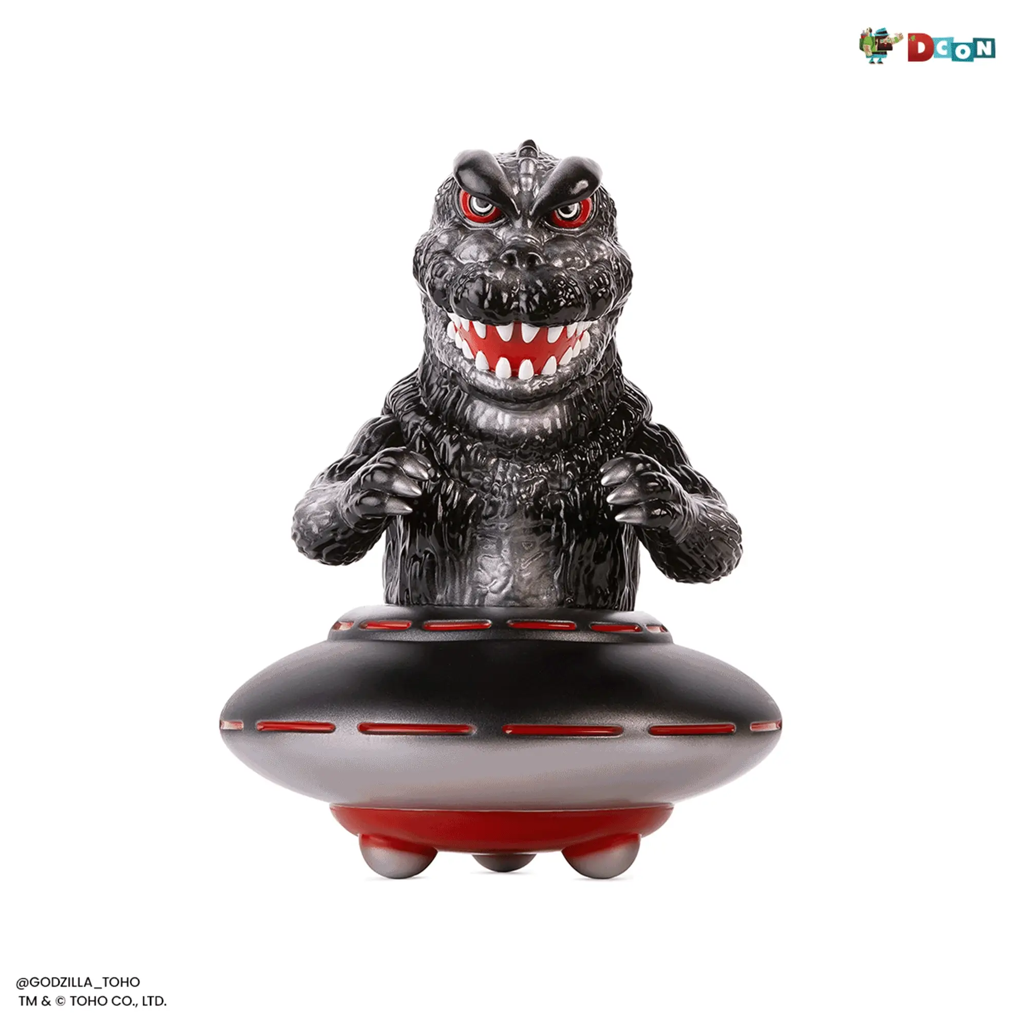 3833-godzilla-ufo-vinyl-designer-figure-by-octeel-xillean-black-variant-2.webp Godzilla UFO - Vinyl Designer Figure by Octeel - Xillean Black Variant