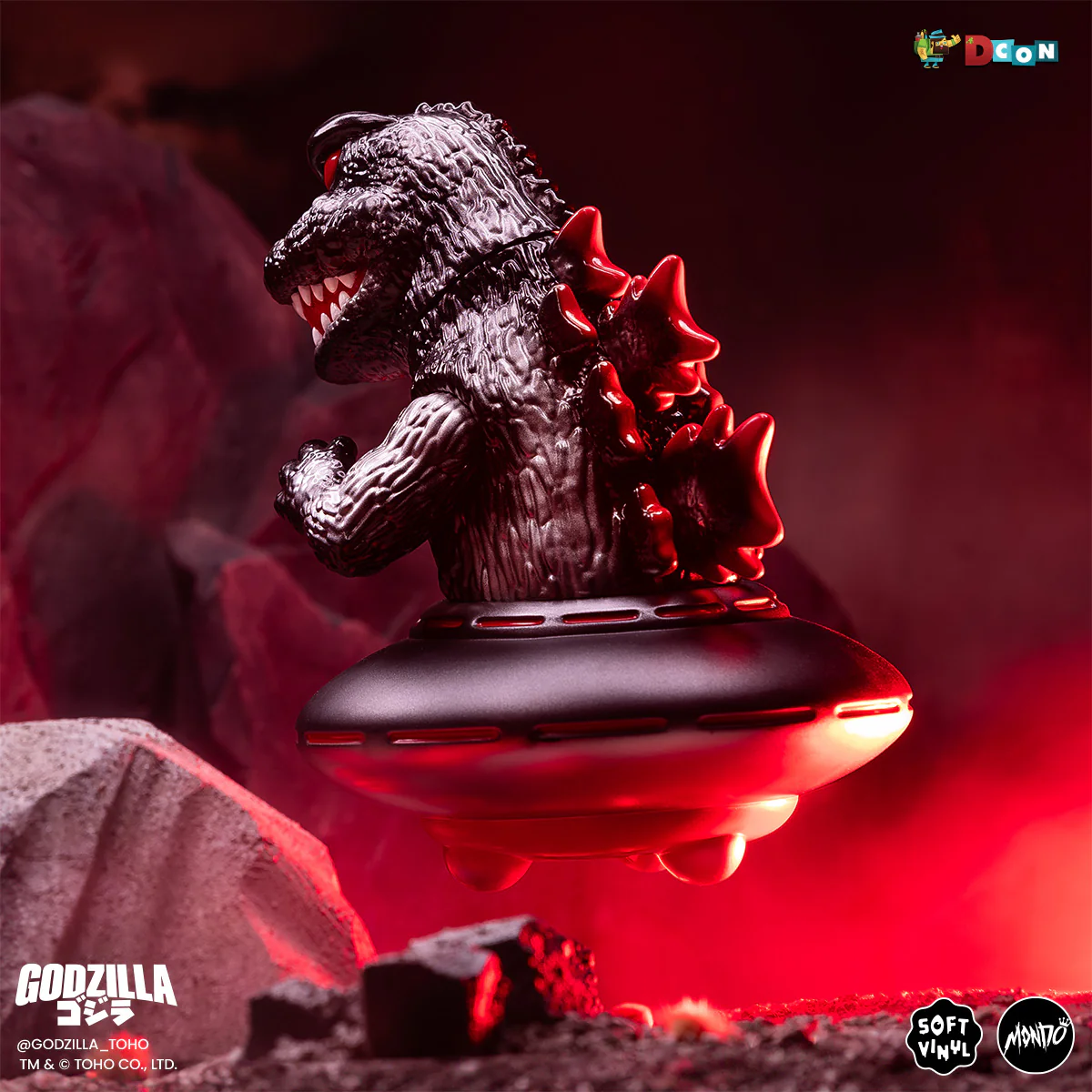 3833-godzilla-ufo-vinyl-designer-figure-by-octeel-xillean-black-variant-5.webp Godzilla UFO - Vinyl Designer Figure by Octeel - Xillean Black Variant