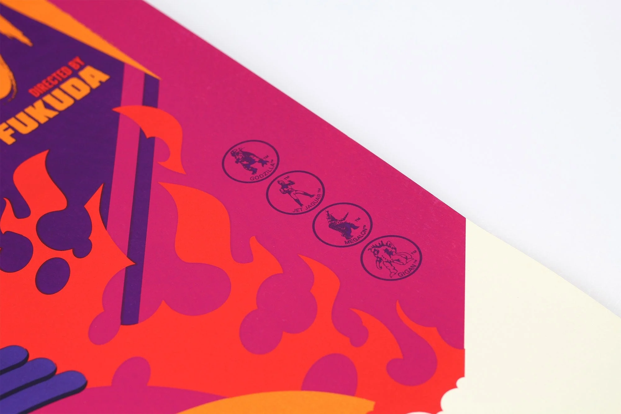 3844-godzilla-vs-megalon-screenprinted-poster-6.webp Godzilla Vs Megalon Screenprinted Poster