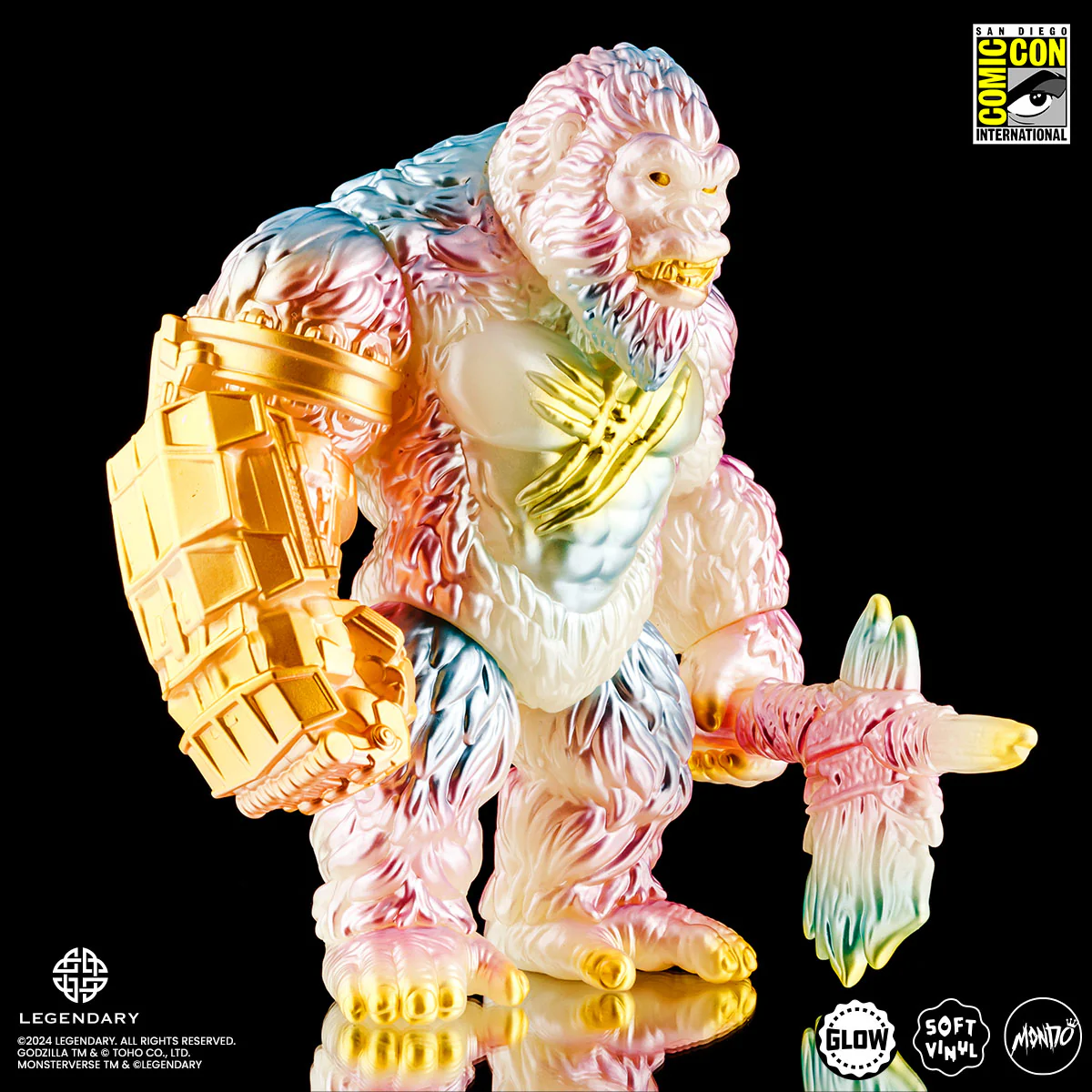 3879-godzilla-x-kong-the-new-empire-kong-soft-vinyl-figure-cherry-blossom-glow-in-the-dark-variant-9.webp Godzilla x Kong: The New Empire - Kong Soft Vinyl Figure - Cherry Blossom Glow in the Dark Variant