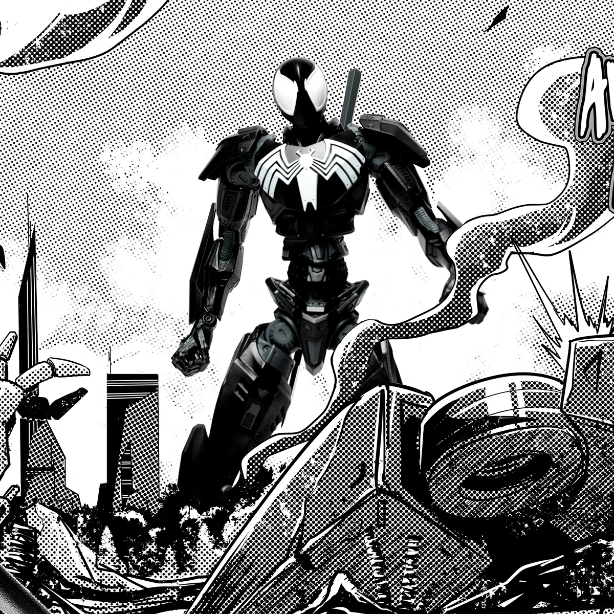 Spider-Man Mecha - Symbiote