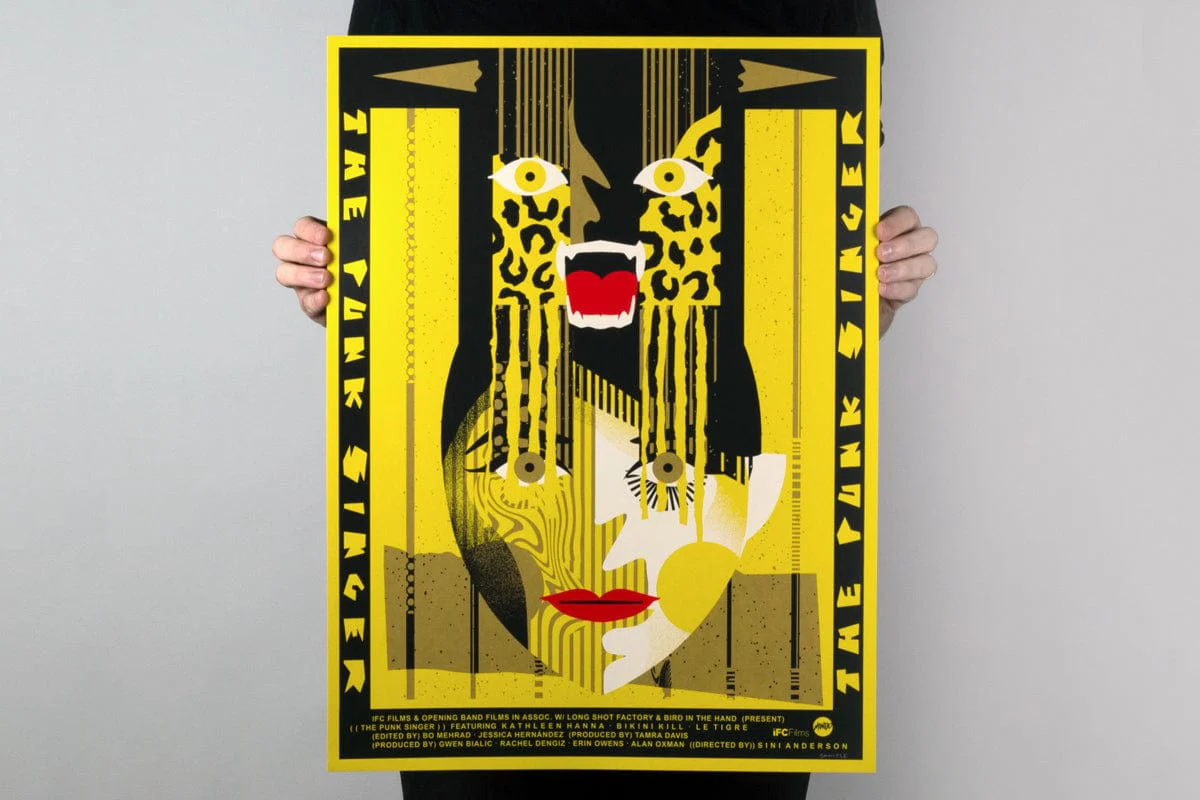 421-the-punk-singer-shocking-yellow-poster-6.webp The Punk Singer (Shocking Yellow) Poster