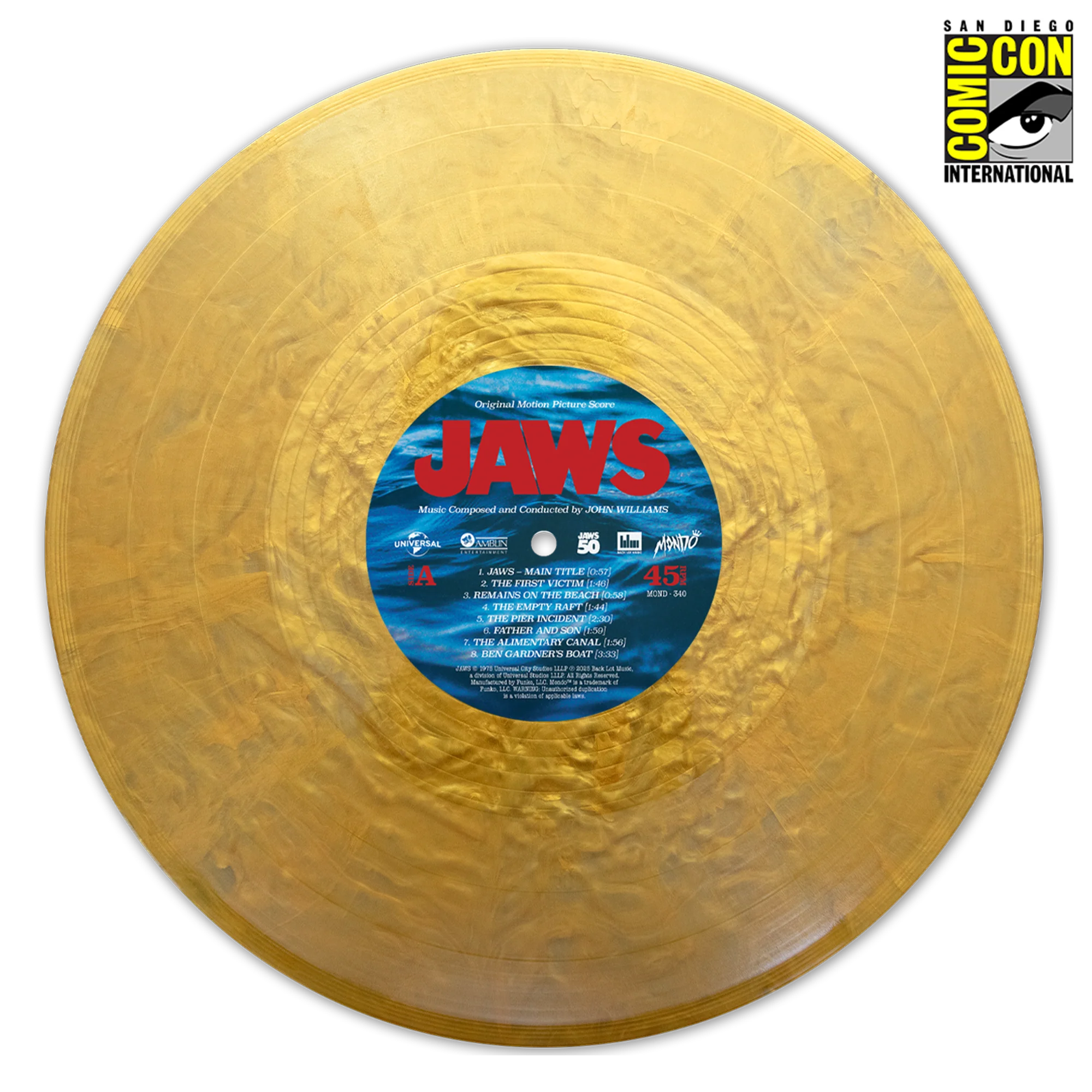 JAWS - 50th Anniversary (Gold SDCC Exclusive Variant)