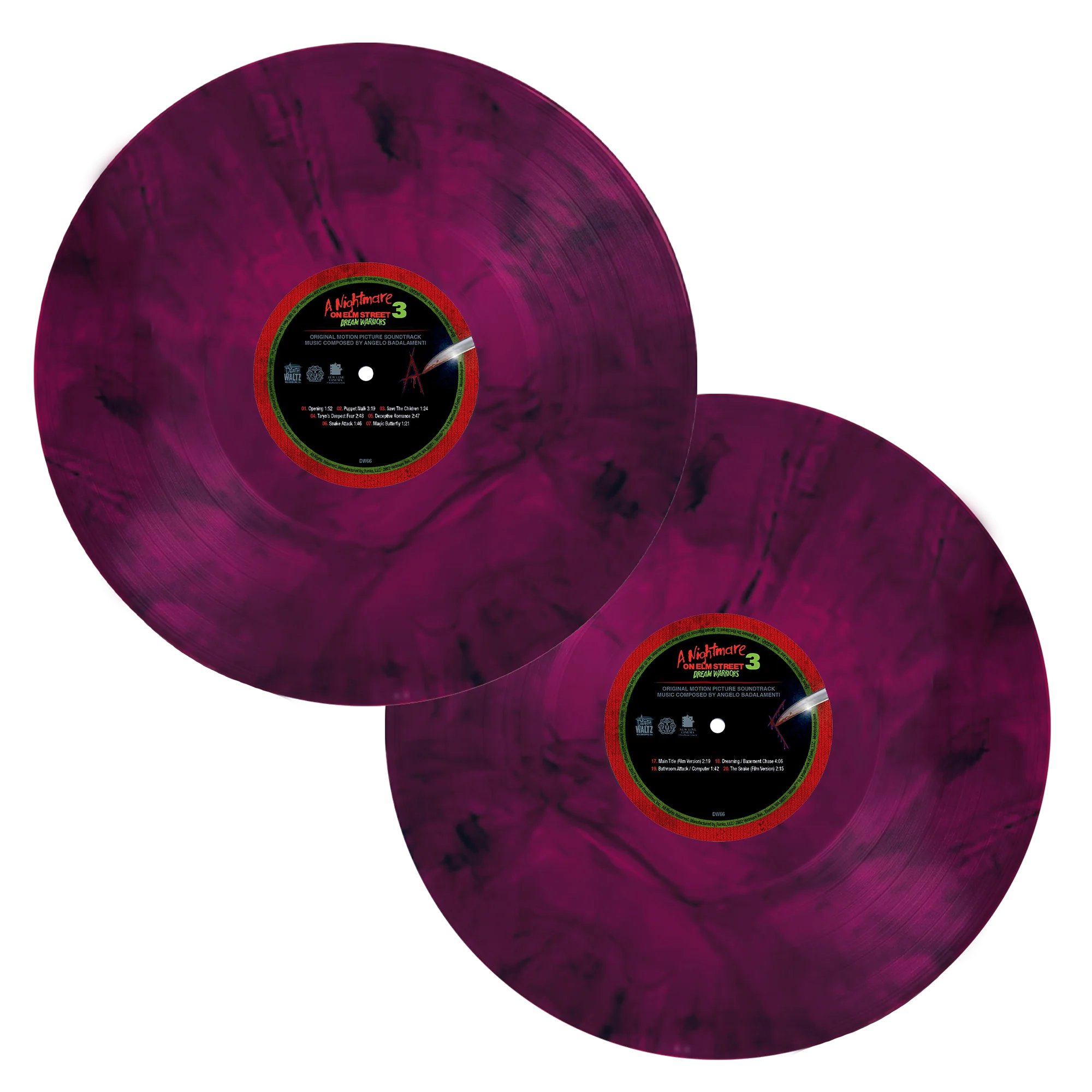 A Nightmare on Elm Street pt 3: Dream Warriors - Original Motion Picture Soundtrack Expanded 2XLP
