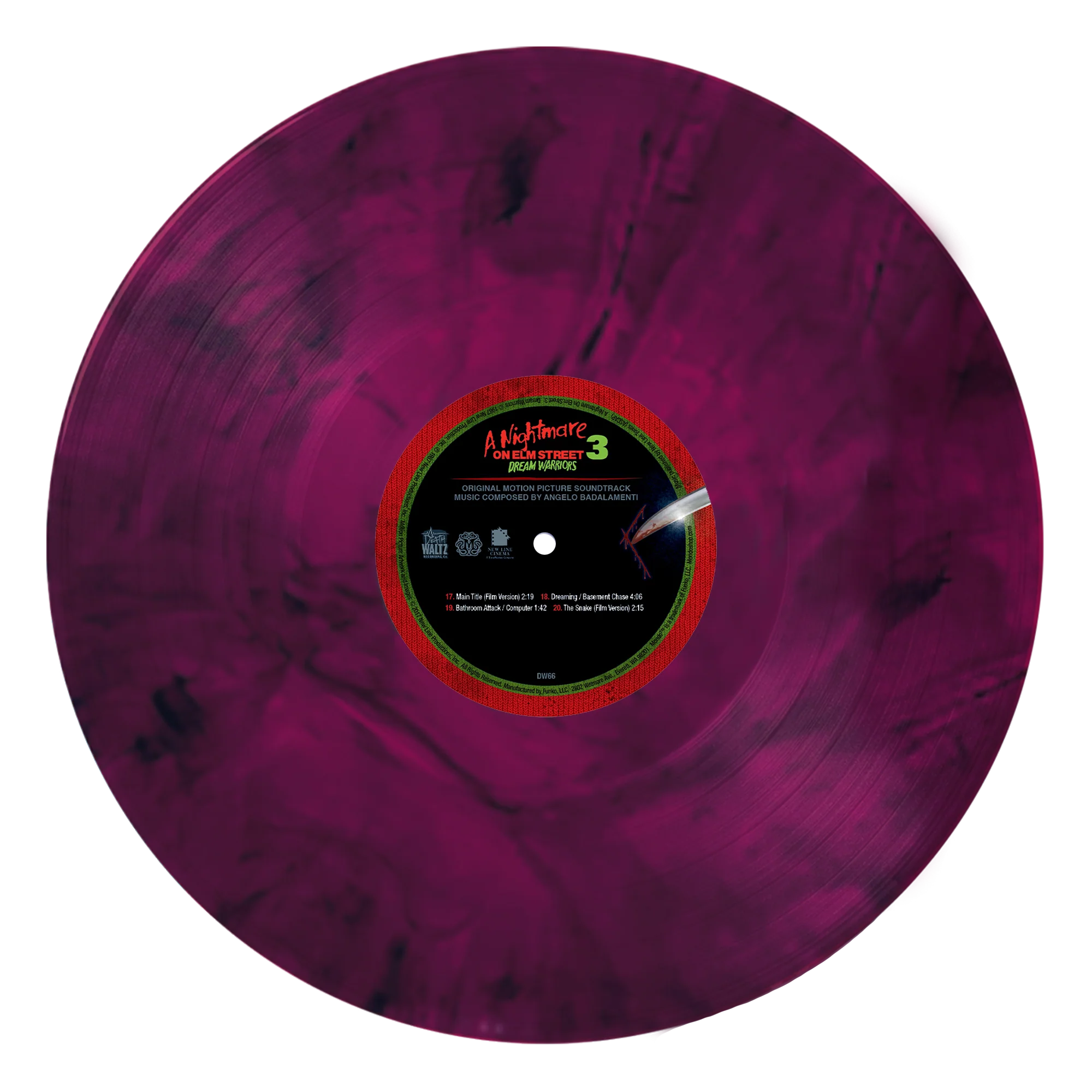 A Nightmare on Elm Street pt 3: Dream Warriors - Original Motion Picture Soundtrack Expanded 2XLP
