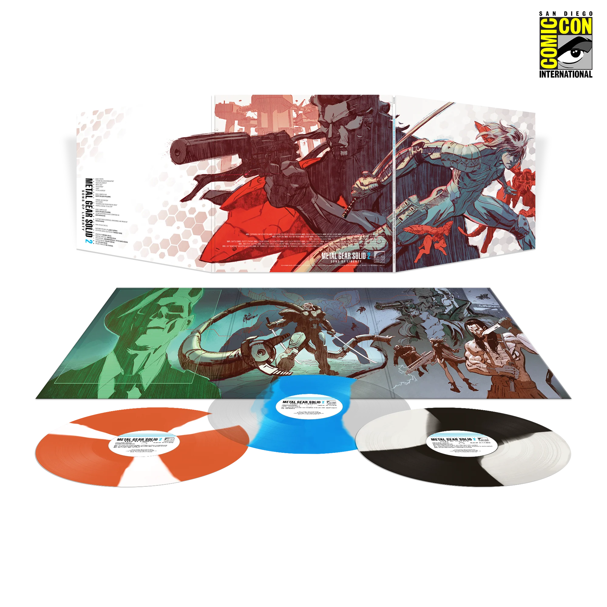 494-metal-gear-solid-2-sons-of-liberty-original-video-game-soundtrack-sdcc-2024-exclusive-3.webp Metal Gear Solid 2: Sons of Liberty - Original Video Game Soundtrack (SDCC 2024 Exclusive)