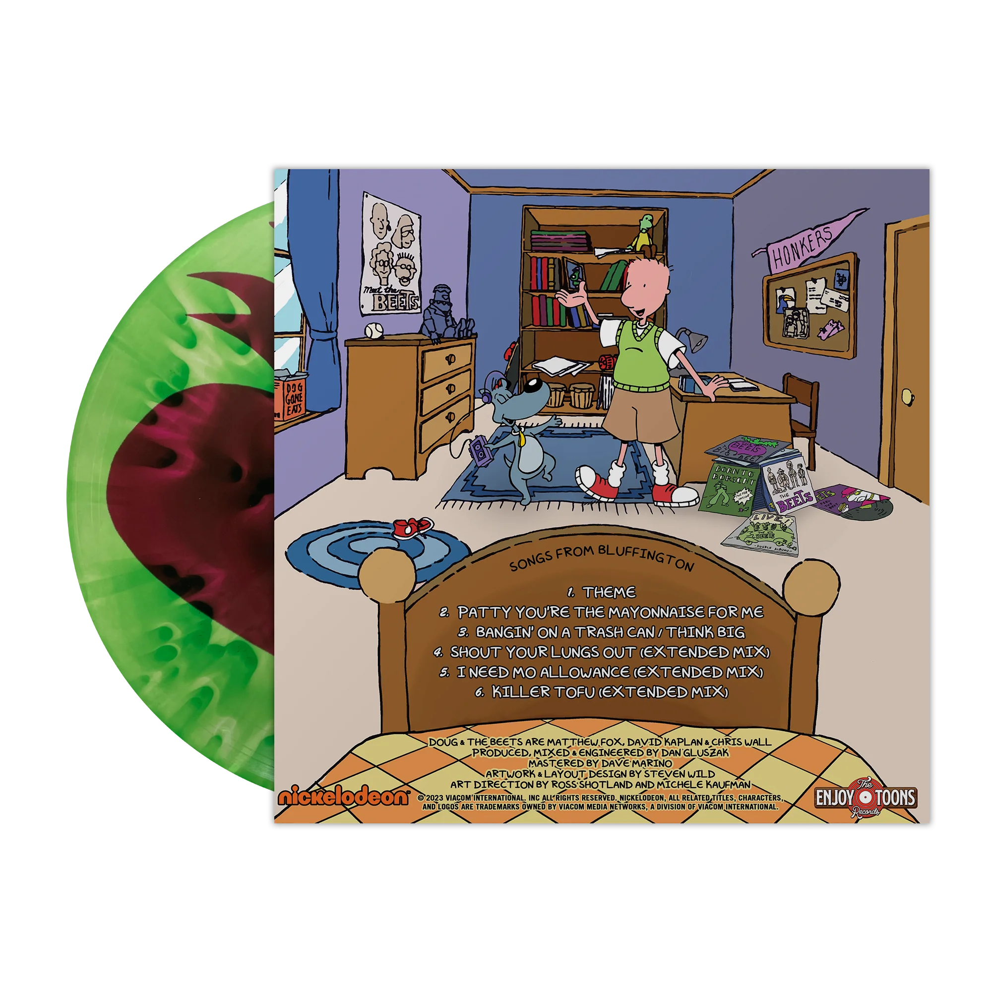 Songs From Bluffington LP by Doug & The Beets