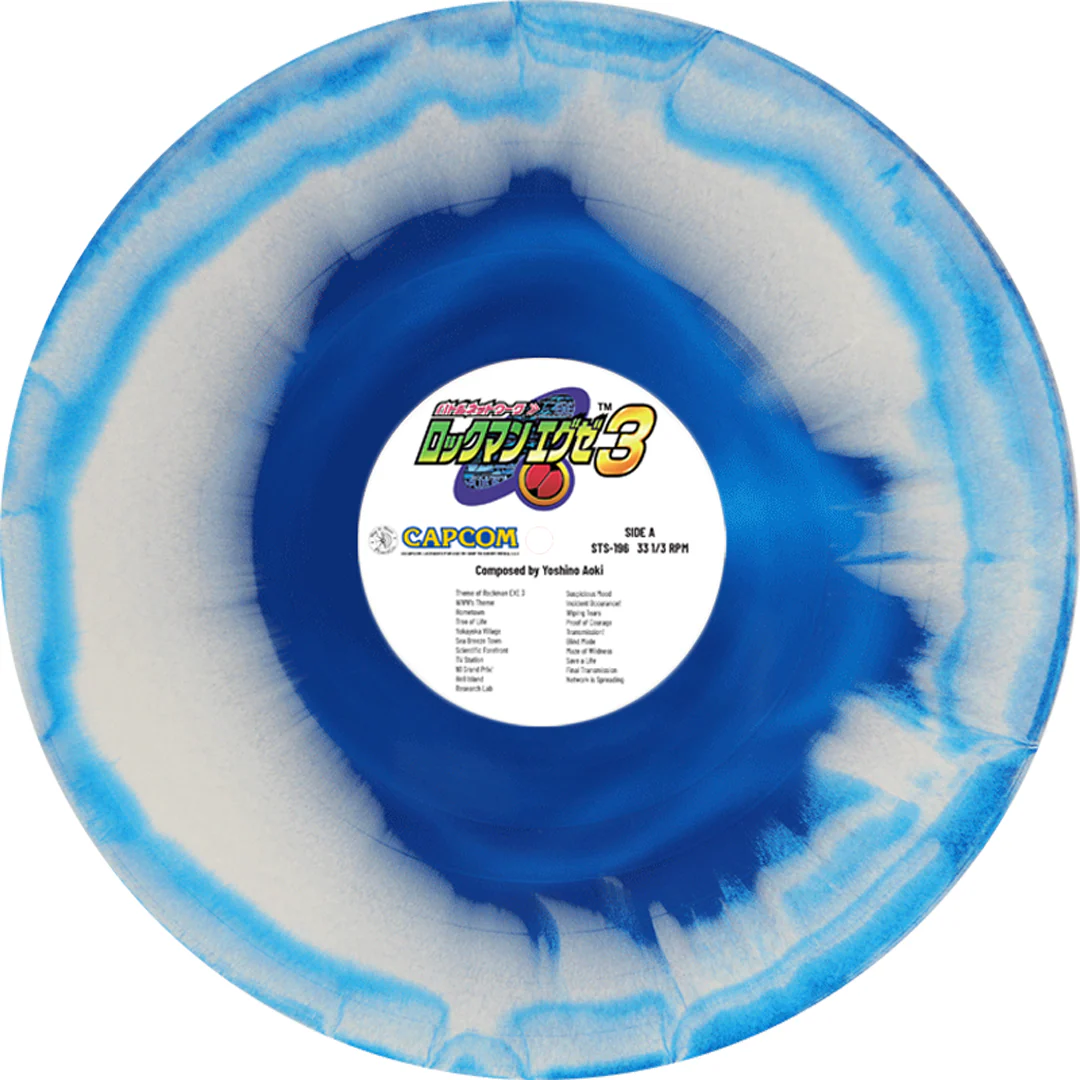 Mega Man Battle Network 3 - Original Video Game Soundtrack LP Mondo Exclusive