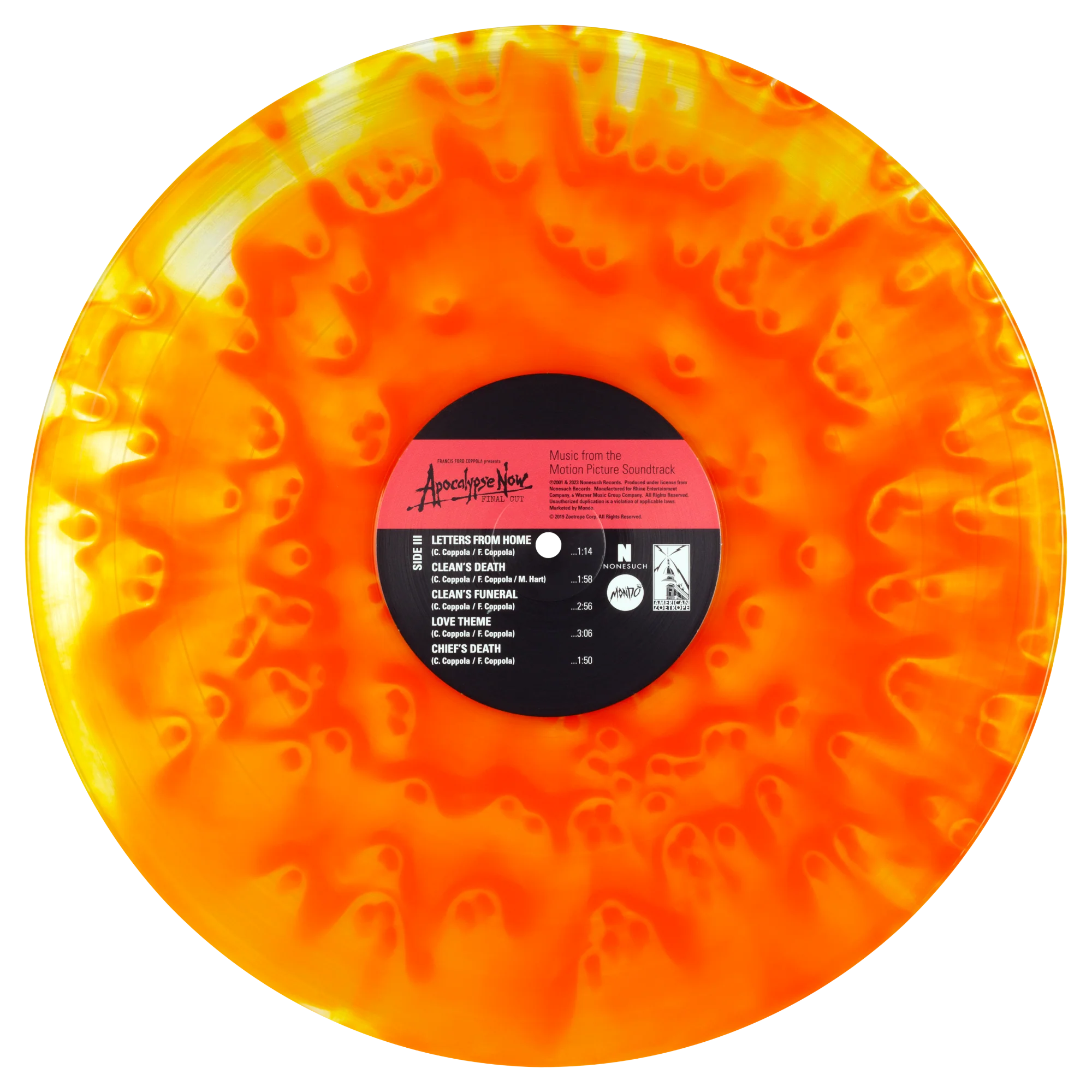 Apocalypse Now Final Cut - Music From The Motion Picture 2XLP