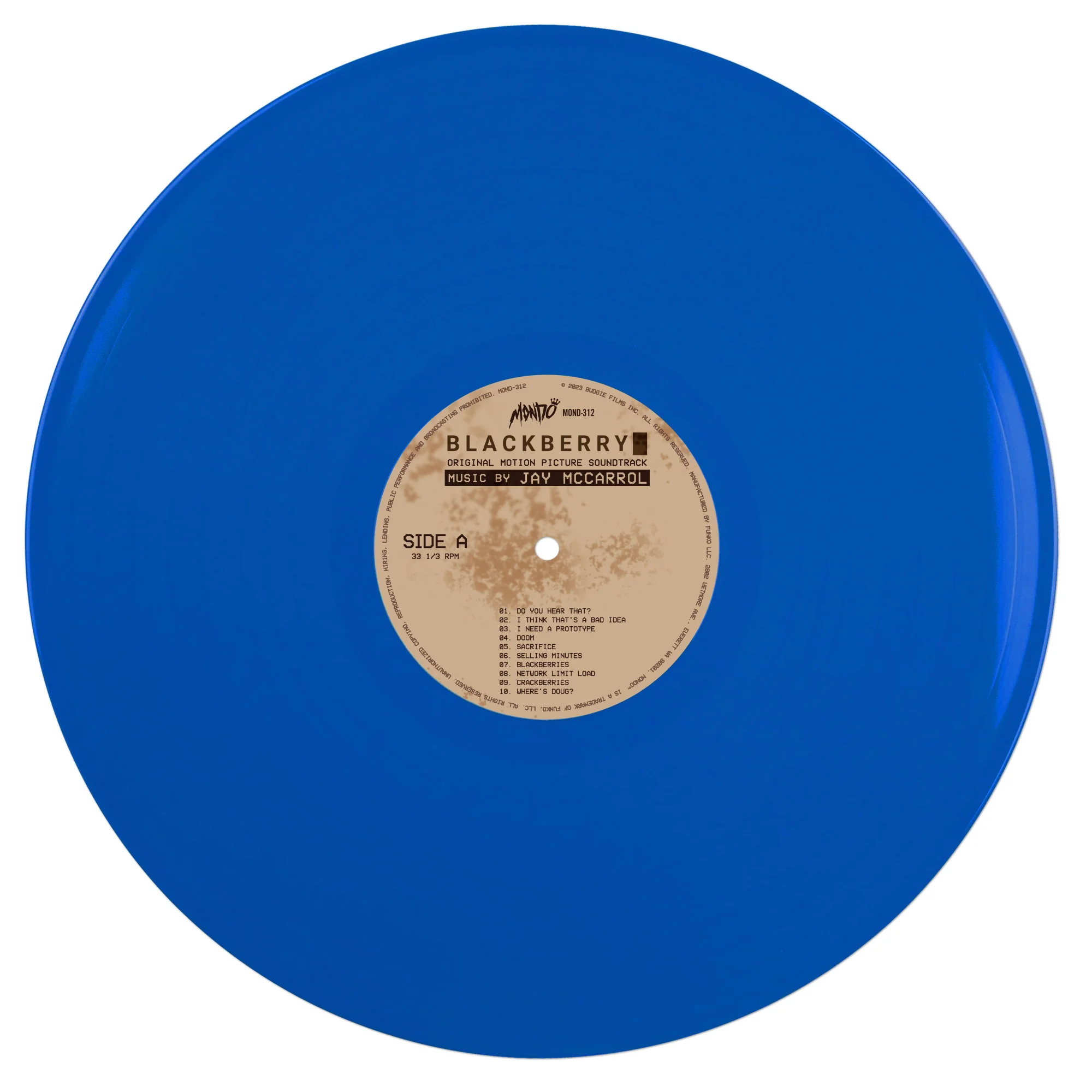 BlackBerry - Original Motion Picture Soundtrack LP