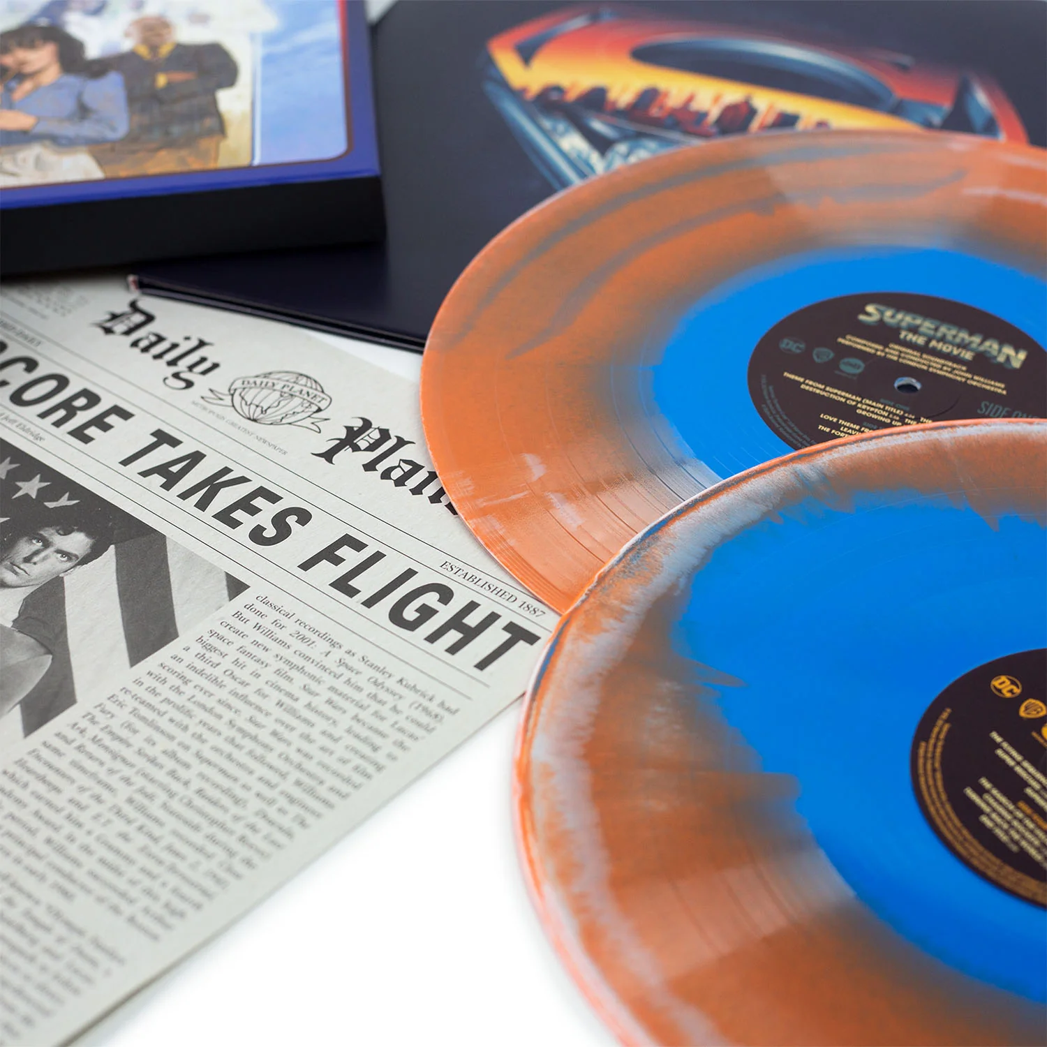 Superman: The Movie 2XLP & Graphic Novel Box Set