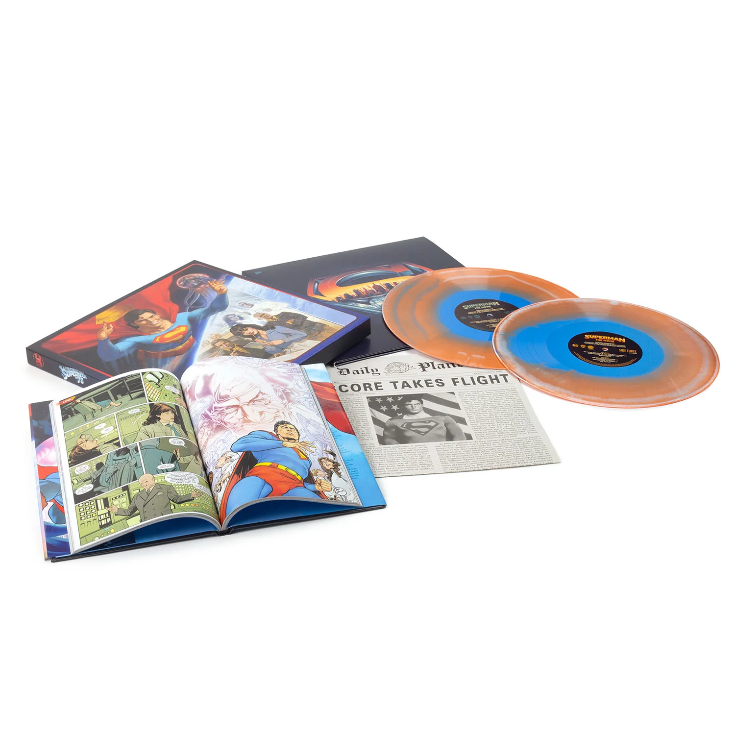 Superman: The Movie 2XLP & Graphic Novel Box Set