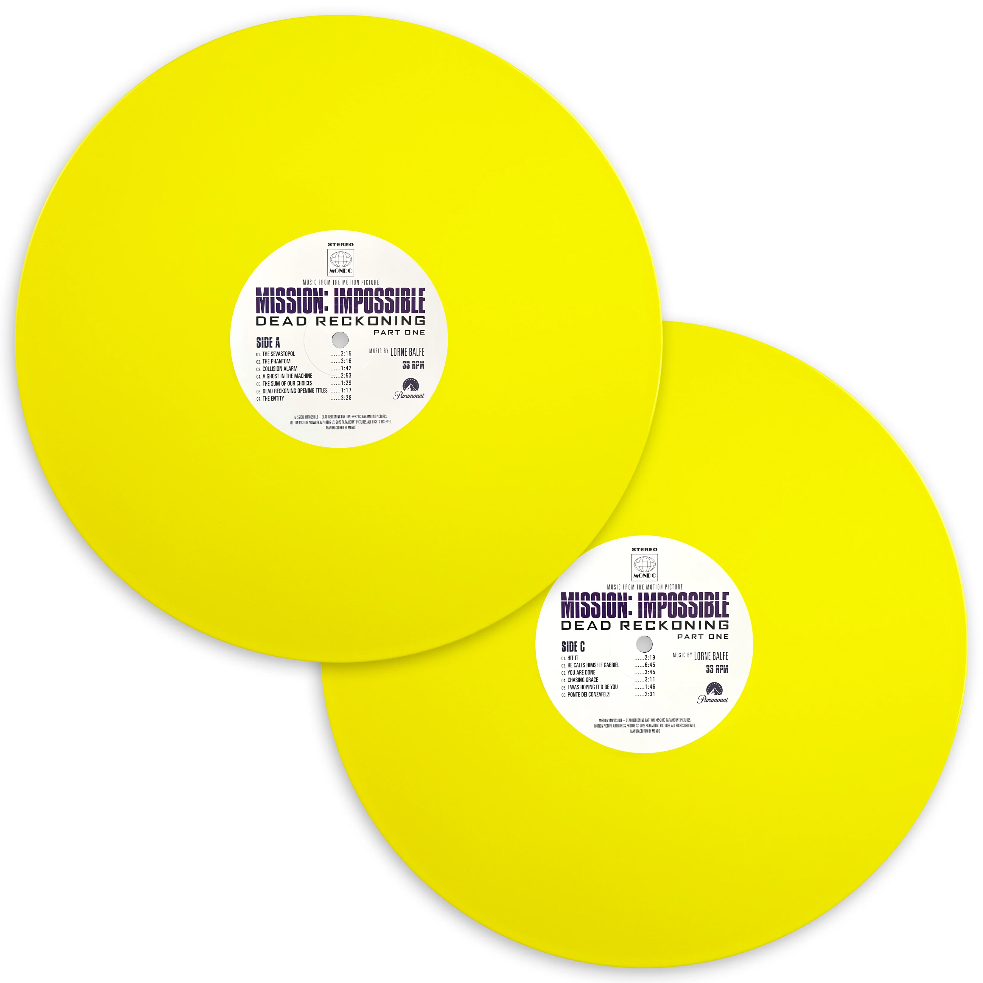 Mission: Impossible - Dead Reckoning Part One - Original Soundtrack 2XLP