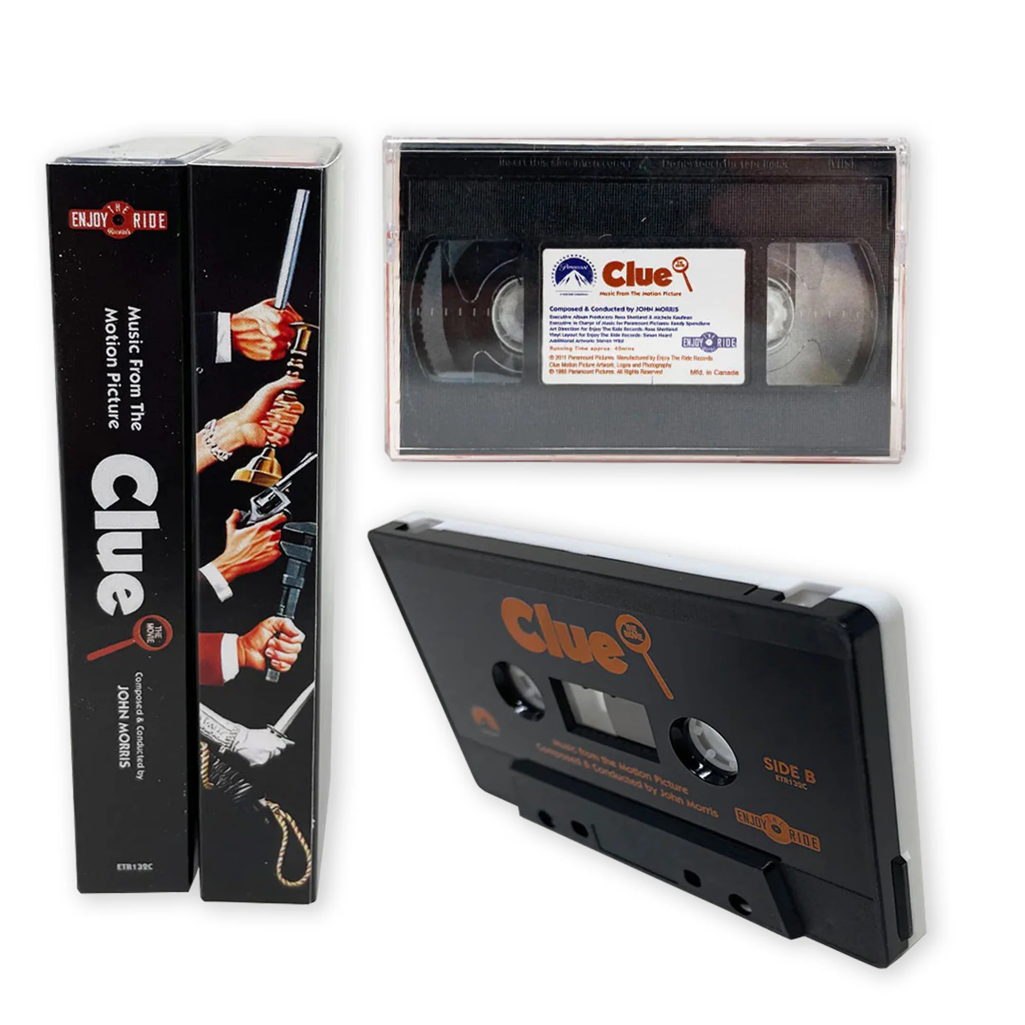 877-clue-the-movie-music-from-the-paramount-motion-picture-cassette-2.webp Clue: The Movie - Music From The Paramount Motion Picture Cassette