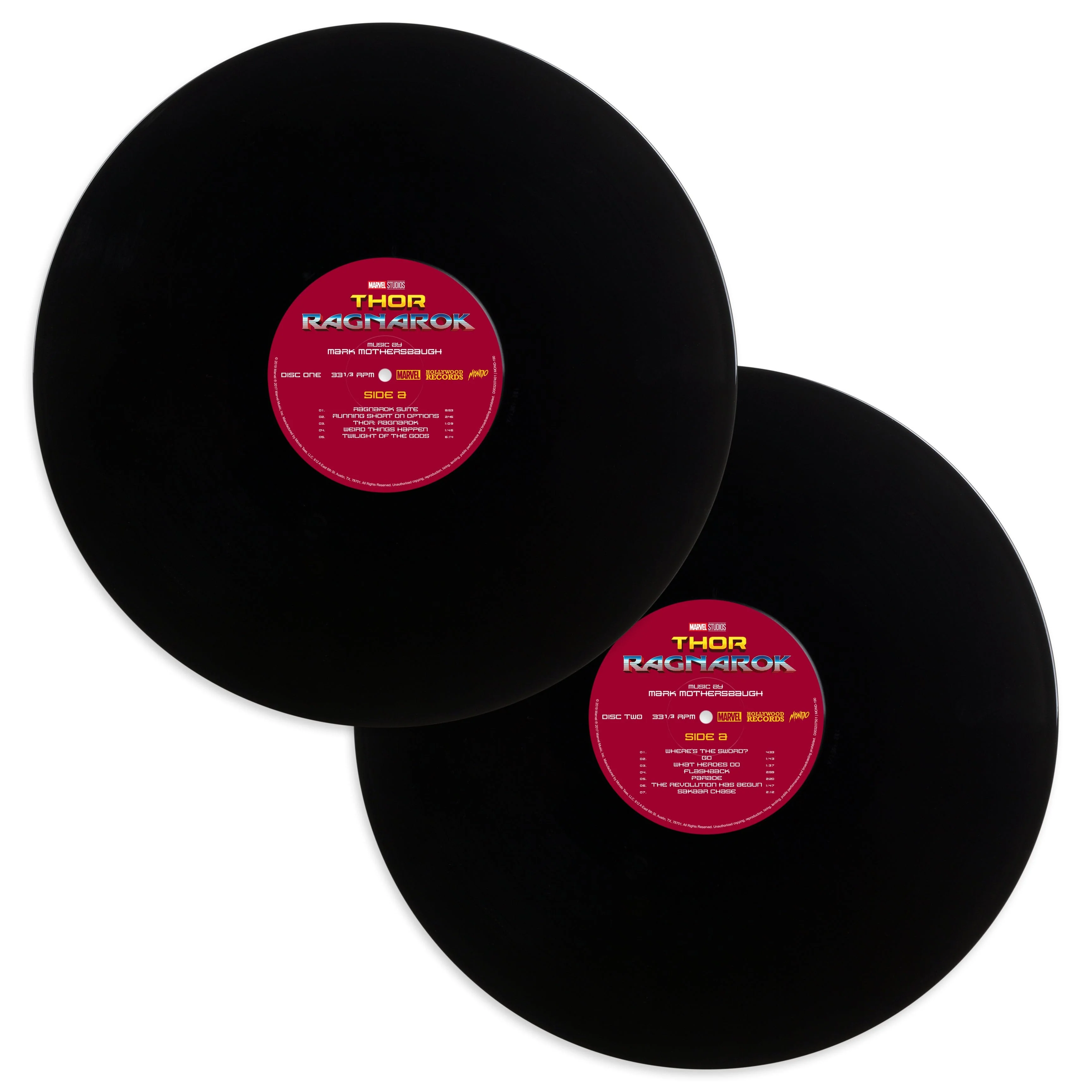 Marvel's Thor: Ragnarok – Original Motion Picture Soundtrack 2XLP