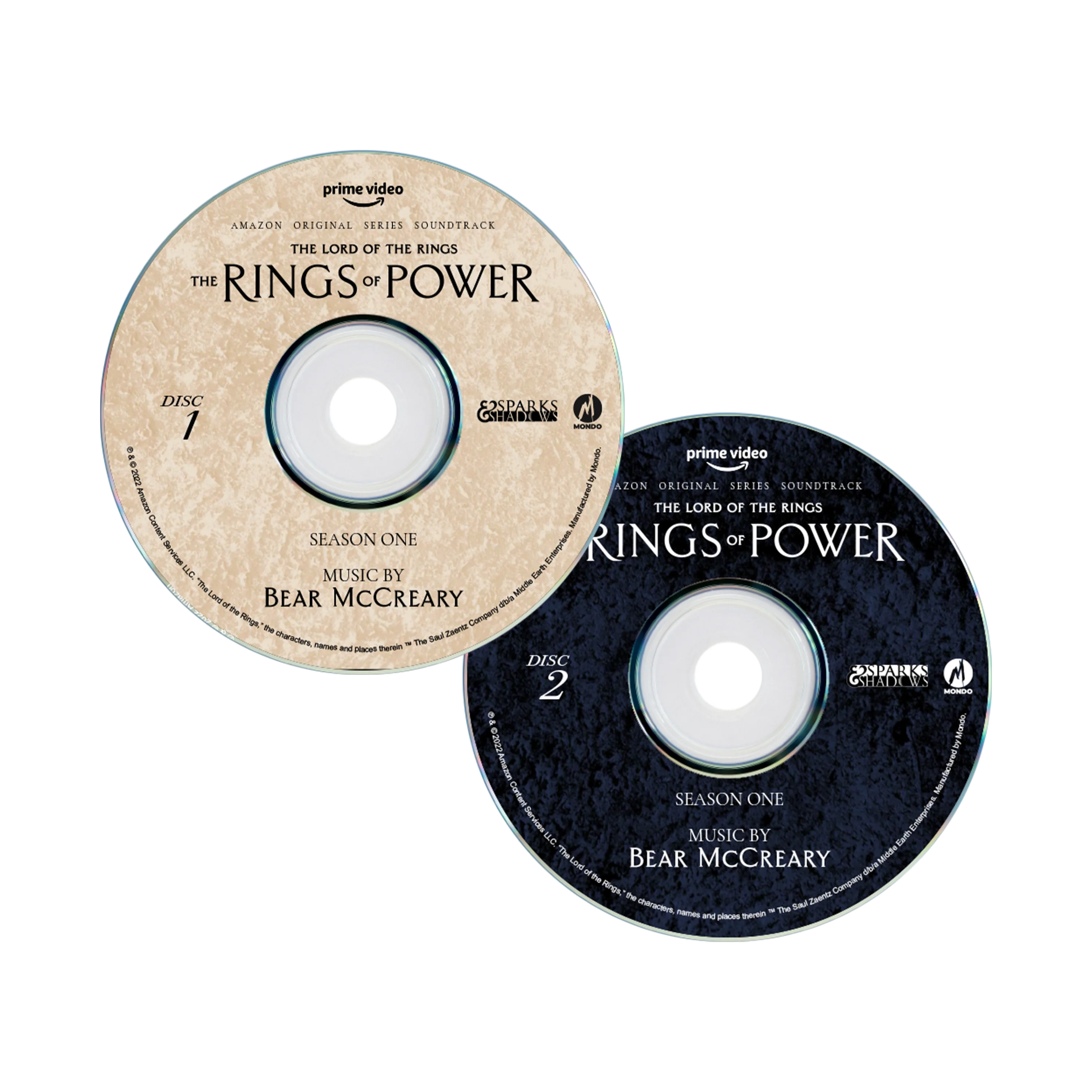 The Lord of the Rings: The Rings of Power - Season One - Original Soundtrack 2XCD