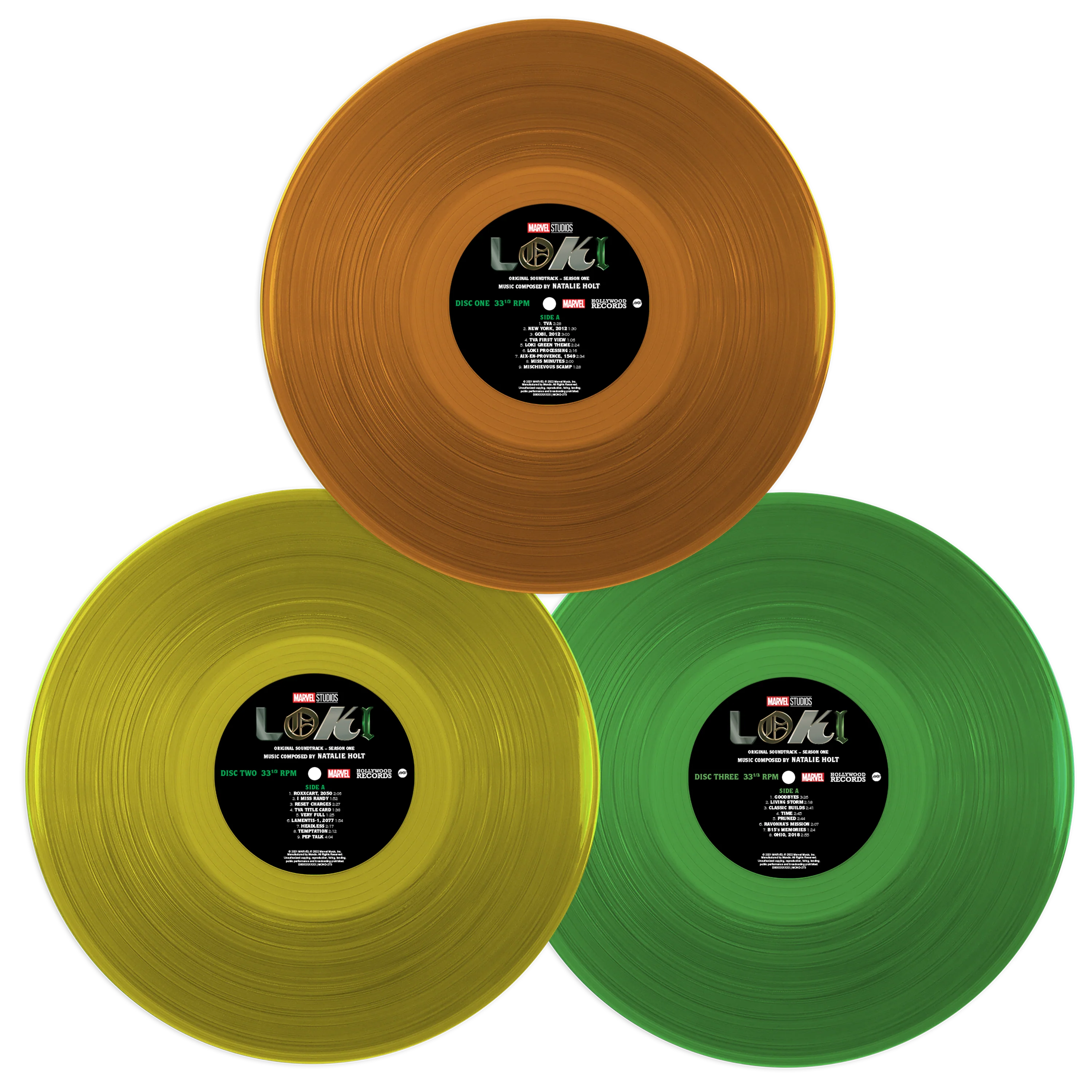 Marvel's LOKI: Original Soundtrack - Season One 3XLP